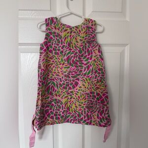 Lilly Pulitzer 3T Pink and Green Dress